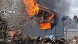 炎と黒煙に一時騒然　住宅や物置小屋など３棟焼ける　住人は避難して無事　|　青森のニュース│ATV NEWS│青森テレビ