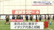 宮崎で合宿中　ラグビー日本代表が練習を公開　|　MRTニュース ｜ ＭＲＴ宮崎放送