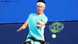 小田凱人、凱旋試合初戦を白星突破 ! パリパラ金メダリストが1ゲームも失わず貫禄のストレート勝利【ジャパン・オープン車いすテニス】|TBS NEWS DIG