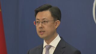 「冷静さと自制を保つべき」イラン海上封鎖表明受け　中国外務省がアメリカをけん制| TBS CROSS DIG with Bloomberg