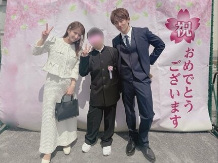 辻希美＆杉浦太陽】次男・昊空（そら）さんの中学校入学を報告 長男