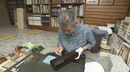 沈金職人・西 勝廣さんが人間国宝に 石川県内の保持者 全国最多の10