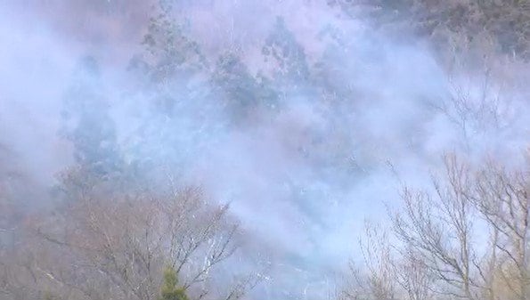 安曇野市で林野火災　けが人はなし　消防車11台が出動し消火活動にあたる　長野　|　SBC NEWS | 長野のニュース | SBC信越放送