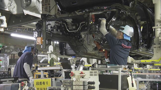 トランプ大統領来日 “関税6倍”の自動車部品… 現場は「ちょっとでも低くなれば…」 トヨタの対米輸出台数「影響は限定的」も…営業利益は1兆4000億円減る見通し|TBS NEWS DIG