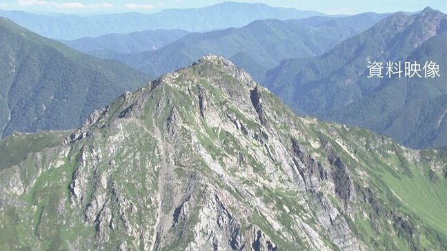 南アルプス北岳で男性の遺体発見　遭難した登山者か　警察が身元の確認進める　山梨|TBS NEWS DIG