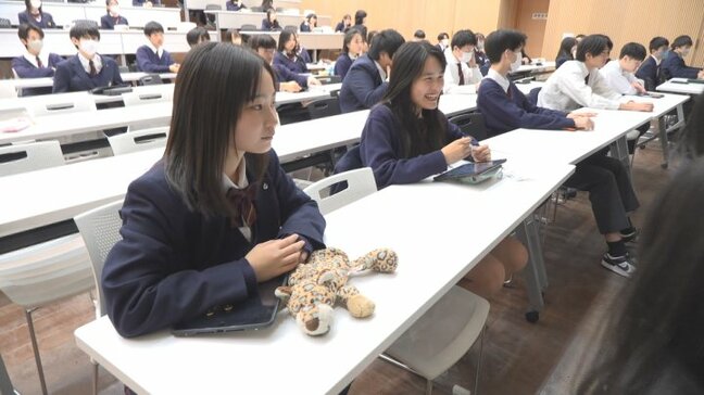 限りのあるお金、どう活用するかが重要 中学生にお金の授業 行員と東京証券取引所社員が講演 山梨・駿台甲府中学校|TBS NEWS DIG