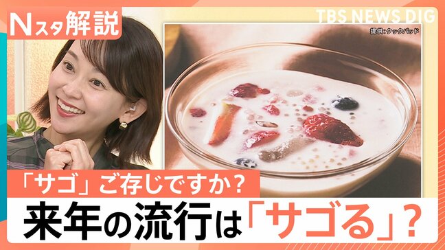 来年流行る？「サゴ」ってなあに？ せいろ・麻辣湯・生ドーナツ 今年の食トレンド大賞発表【Nスタ解説】|TBS NEWS DIG