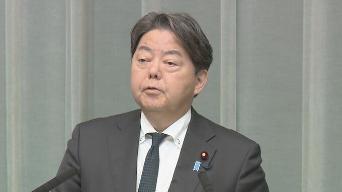 性的暴行疑いの米海兵隊員を書類送検　林官房長官「綱紀粛正と再発防止の徹底を働きかける」
