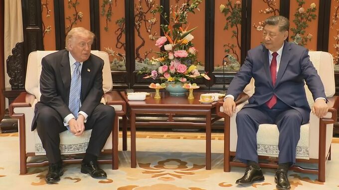 【速報】トランプ大統領と習近平国家主席　ワーキングランチ始まる