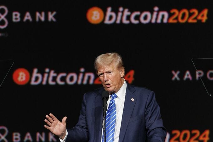 トランプ氏、「米国を仮想通貨の首都に」－ＳＥＣ委員長解任を約束