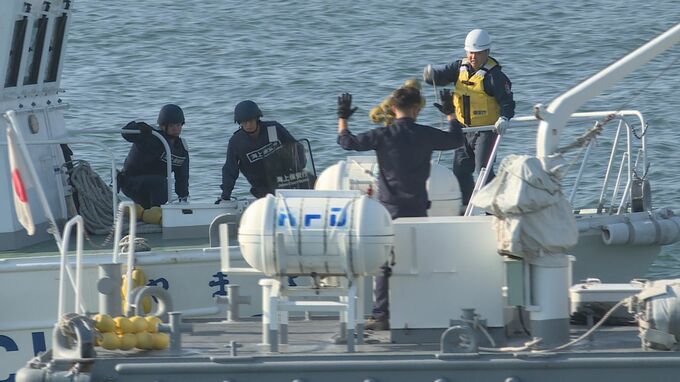 テロを想定　宇部港・小野田港で対応訓練|TBS NEWS DIG