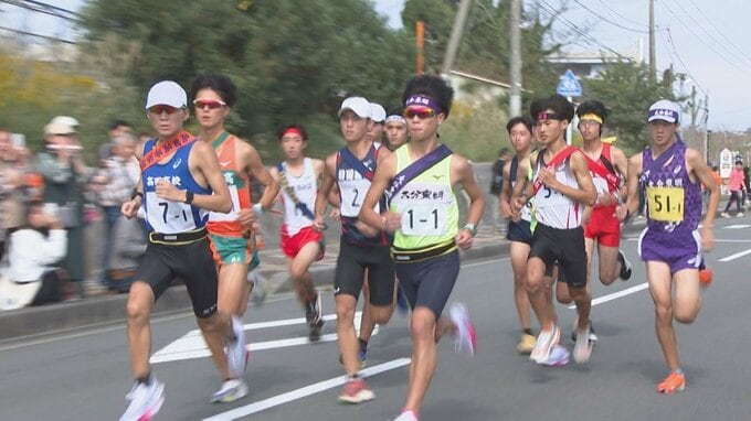 高校駅伝大分県大会　大分東明がアベック優勝　全国大会出場へ　|　大分のニュース｜OBS NEWS｜大分放送