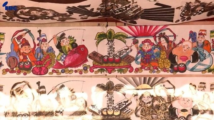 和紙に七福神や宝船を鮮やかに色付け　年末恒例宮古市のお飾り市　岩手県|TBS NEWS DIG