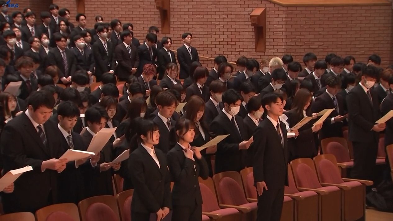 IT業界や公務員を目指す若者たちが新たなスタート 大原学園盛岡校入学