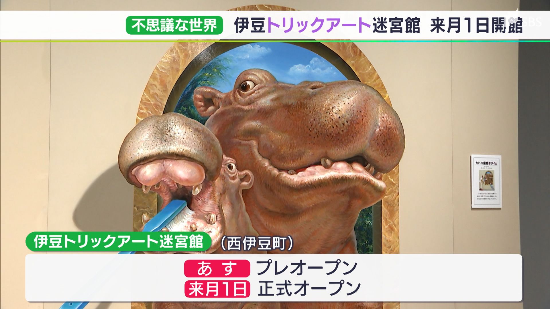 目の錯覚を利用して楽しんで」東海地区最大級のトリックアート