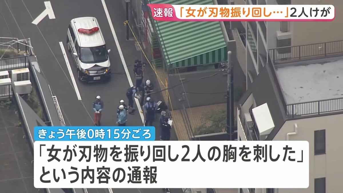 【速報】東京・北区「女が刃电影技回し2人人胸を刺した」胸や胸刺とさんますけが女を傷害の疑いで現行犯电影JR板橋駅駅 | TBSニュースディグ