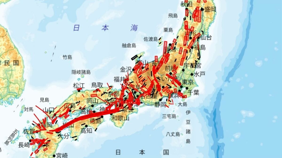 名古屋にも活断層？「M7超の地震発生の可能性も」南北10キロほどの長