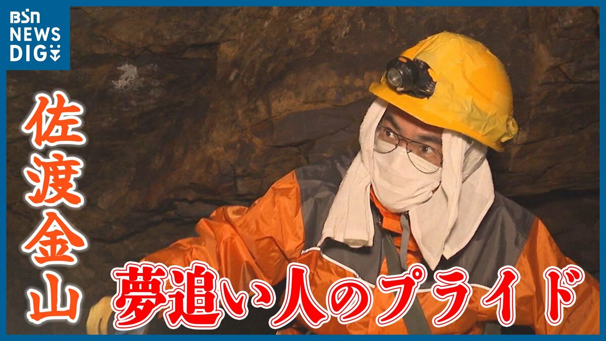 佐渡金山・世界唯一の坑道研究者に密着 夢追い人のプライド | 新潟の