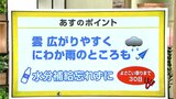 高知の天気 11日 雲広がり、一部にわか雨のところも 山岸拓気象予報士が解説 | 高知のニュース・天気|KUTV NEWS | KUTVテレビ高知