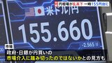 円相場が乱高下 一時160円台突入も 1ドル=155円近辺まで円高方向に|TBS NEWS DIG