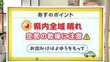 高知の天気 29日は青空広がり行楽日和に 山岸拓気象予報士が解説 | 高知のニュース・天気|KUTV NEWS | KUTVテレビ高知