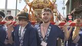 留学生が“わっしょい” 飯坂温泉で神輿練る(福島市) | 福島のニュース│TUF