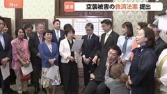 「待っててよかった」空襲被害の救済法案 超党派議連が提出　対象は約3000人 太平洋戦争での空襲などで障害が残った民間人に一時金50万円支給| TBS CROSS DIG with Bloomberg