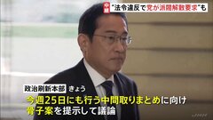 “法令違反で党が派閥解散要求”も　自民党「政治刷新本部」きょう午後開催　骨子案について議論へ| TBS CROSS DIG with Bloomberg