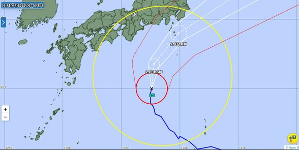 【台風情報】台風25号(ドゥージェン)進路予想…21日(祝・月)関東甲信に接近へ 伊豆・東海で線状降水帯のおそれも 最大瞬間風速50m、24時間の最大雨量350ミリに厳重警戒【雨と風のシミュレーション】 | 富山のニュース|天気・防災|チューリップテレビ
