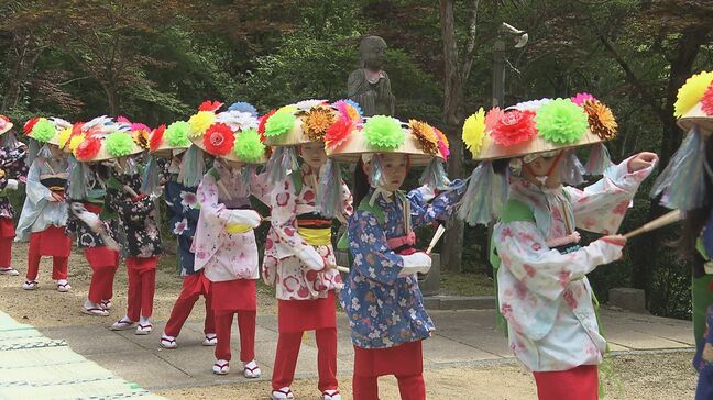 子どもたちが受け継ぐお盆の伝統　南須釜の念仏踊り披露　福島・玉川村|TBS NEWS DIG