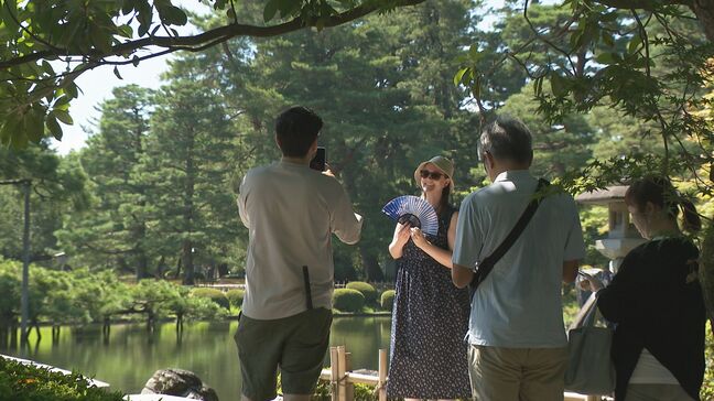 石川県内６か所で今夏一番の暑さに　27日も猛暑日迫る見込み|TBS NEWS DIG