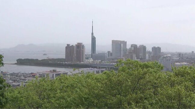 【黄砂飛来予測】21日～22日にかけて見通し10キロ未満に　交通障害発生のおそれも　福岡|TBS NEWS DIG