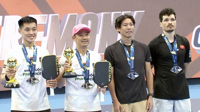 ピックルボールの三好健太、吉冨愛子夫妻がそろって銀メダル 7月には東京でアジアツアー開催【北京オープン】|TBS NEWS DIG