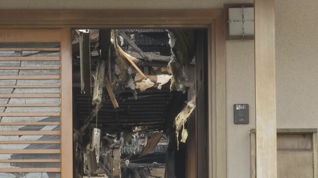 遺体の身元はこの家の70代夫婦と判明　住宅1棟全焼の火事で2人が死亡　秋田・潟上市|TBS NEWS DIG