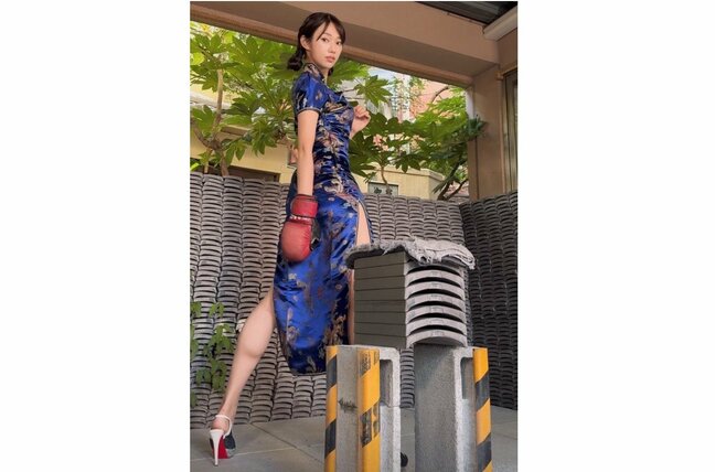 【 堀江聖夏 】　「少しずつ身体が変わってきて嬉しい！」　トレーニング法を公開　【チャイナドレスで“ 瓦割り ”アナ】|TBS NEWS DIG