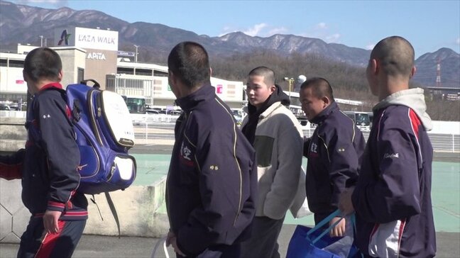 能登半島地震で被災の日本航空石川野球部　「早くみんなと野球がしたい」　山梨県の系列校で選手が合流|TBS NEWS DIG