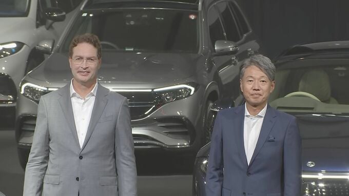 メルセデス・ベンツグループ会長が来日　日本国内に独自の急速充電ステーションの設置を検討