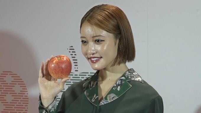 王林「一番好きなリンゴは『トキ』」コメントにファンもほっこり|TBS NEWS DIG