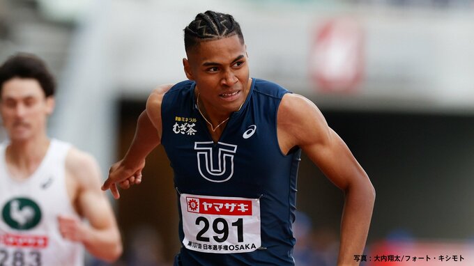 男子400ｍ優勝の中島佑気ジョセフが日本人2人目の44秒台秒読み段階に 2位の佐藤風も十分な手応え【日本選手権レビュー】|TBS NEWS DIG
