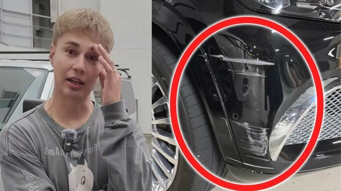【 ユージ 】　愛車マイバッハの「当て逃げ被害」を告白　「見るたび落ち込む」　助手席側の傷に1週間気づかず　【 メルセデス・マイバッハ　GLS 600　2023年式 】|TBS NEWS DIG
