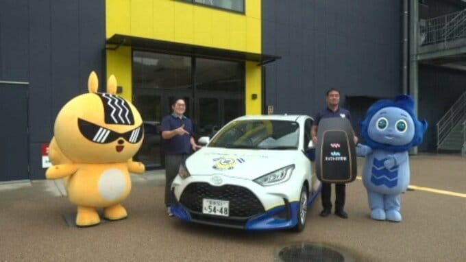 FC今治に専用ラッピングカーを貸与 ネッツトヨタ愛媛が「ヤリス」を提供|TBS NEWS DIG