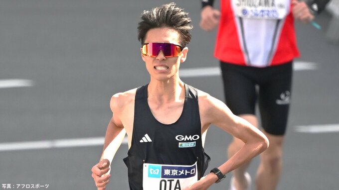 太田蒼生はMGC出場権逃す...2時間10分7秒の日本勢9位、最後は左わき腹を押さえてゴール【東京マラソン】|TBS NEWS DIG