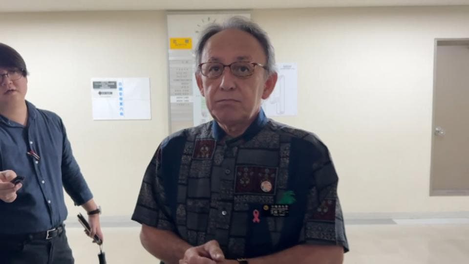 玉城知事　4月下旬にも3期目挑戦の出馬表明