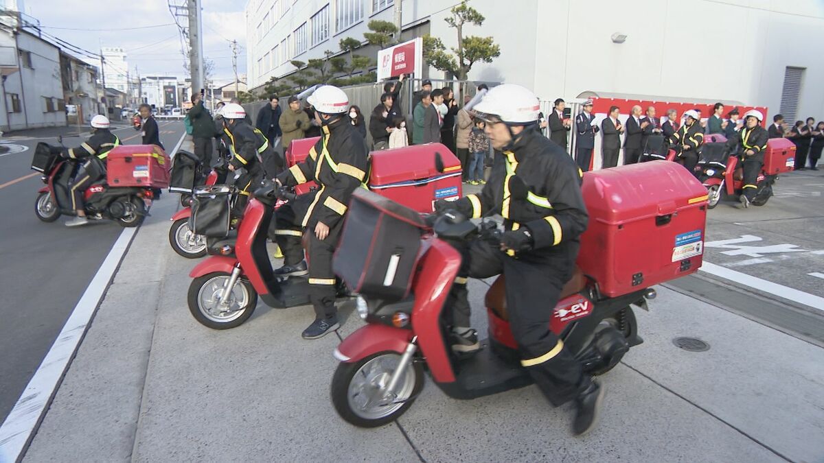 年賀状　元日の配達は東海3県で3000万通あまり　SNSのあいさつの定着などで去年の7割に　名古屋　