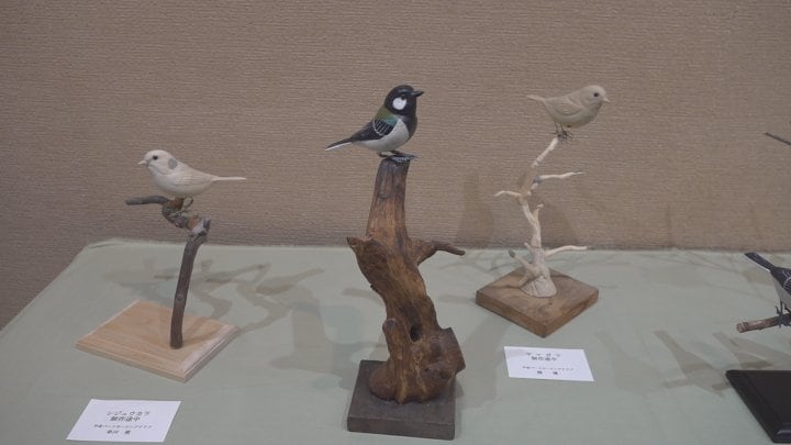 羽の1枚まで細かく作業」本物そっくりの野鳥の彫刻 バードカービング