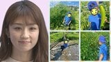 【 小倉優子 】 子どもたちと畑で収穫体験 「帰りたくない」と大はしゃぎ 日焼け対策の〝怪しい姿〟も話題に|TBS NEWS DIG