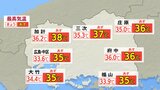【あすさらに暑い】広島も内陸38℃迫る 沿岸部も猛暑日か|TBS NEWS DIG