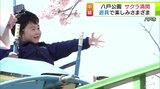 【『青森のサクラ』名所を巡る】満開の八戸公園のサクラ　観覧車にサイクルモノレール　童心にかえって楽しめるサクラの名所|TBS NEWS DIG