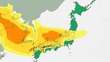 【黄砂情報】15日から18日にかけ東北・関東甲信・北陸・東海・近畿・中四国・九州の広範囲に影響か　視程低下や交通影響のおそれ【最新黄砂シミュレーション】|TBS NEWS DIG