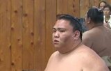 錦富士を押し出しで破り連勝で白星先行【大相撲夏場所9日目 御嶽海】10日目の20日は若碇と対戦|TBS NEWS DIG